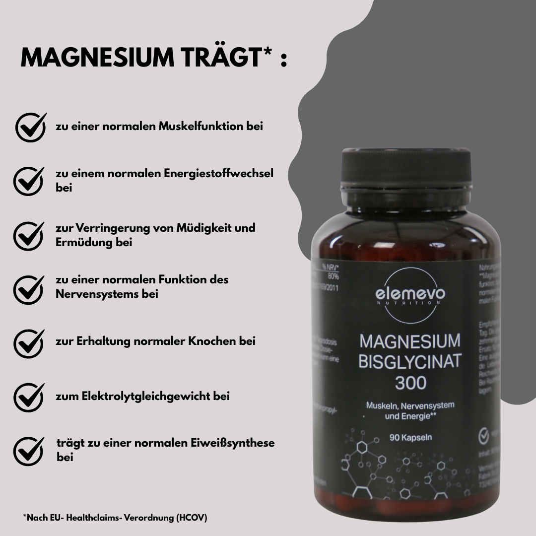 Magnesium Bisglycinat Kapseln